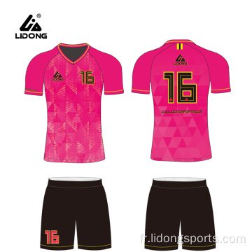 Soccer Jersey Football Shirt pour les vêtements de sport